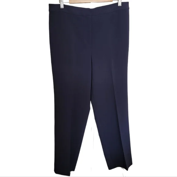 🆕️ St. John Jennifer Fit Caviar Pants - Picture 2 of 8